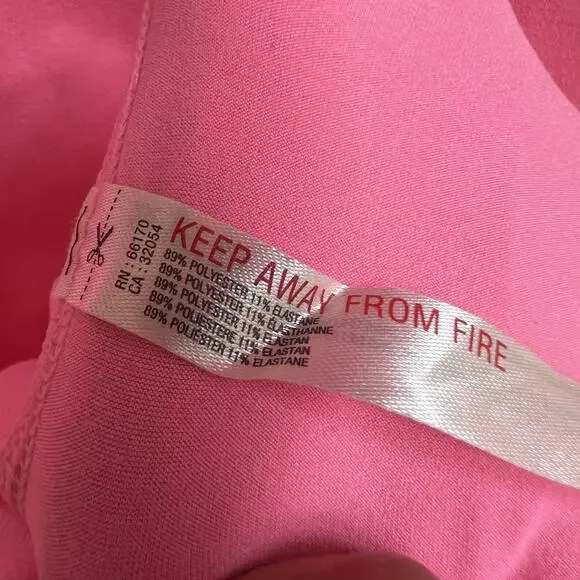 Free People Movement Pink Easy Does it Mini Dress Romper Jumper Sz XL Athleisure - Picture 6 of 9